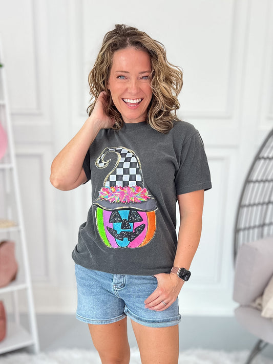 Preppy Pumpkin Graphic Tee