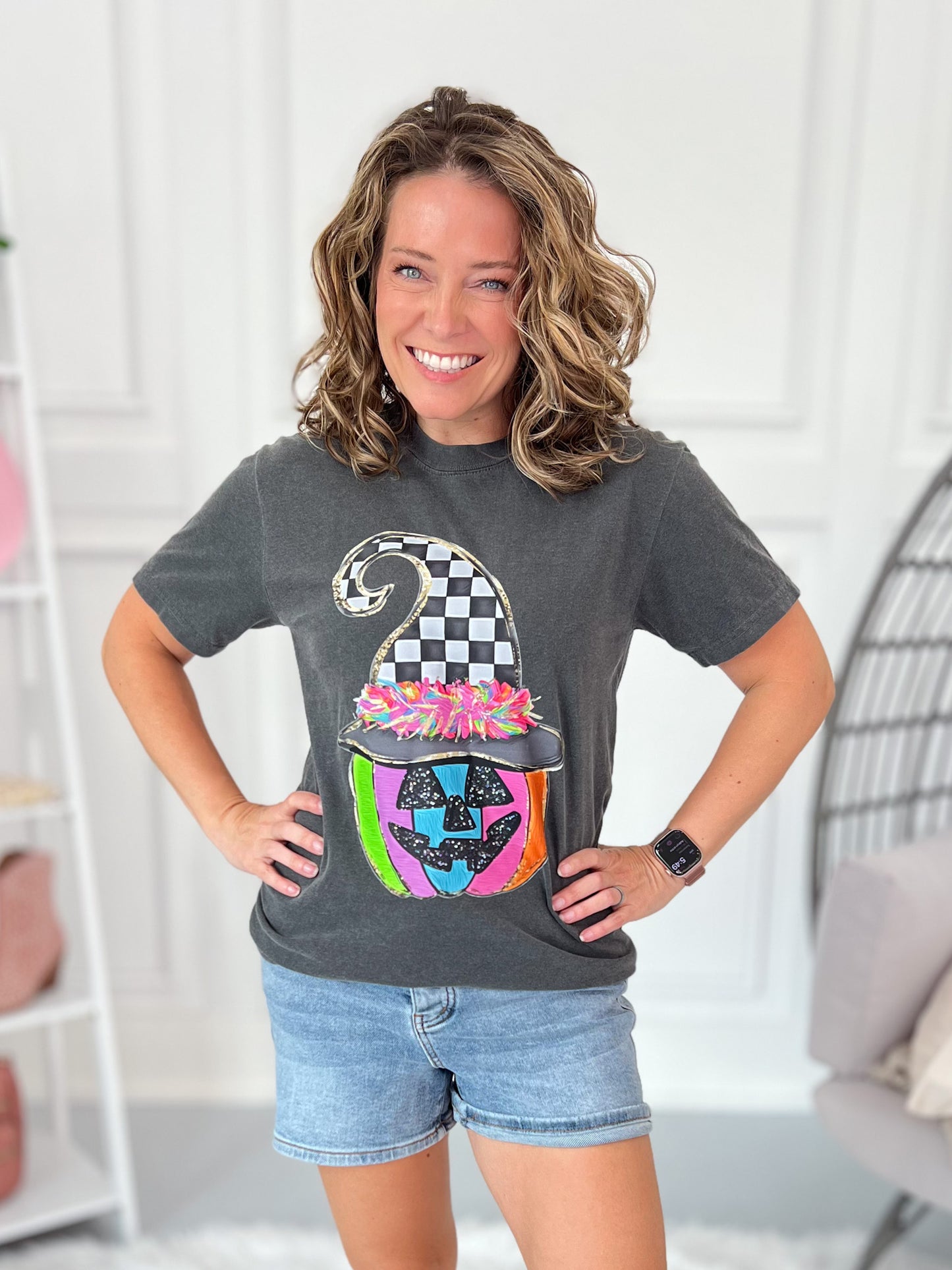 Preppy Pumpkin Graphic Tee