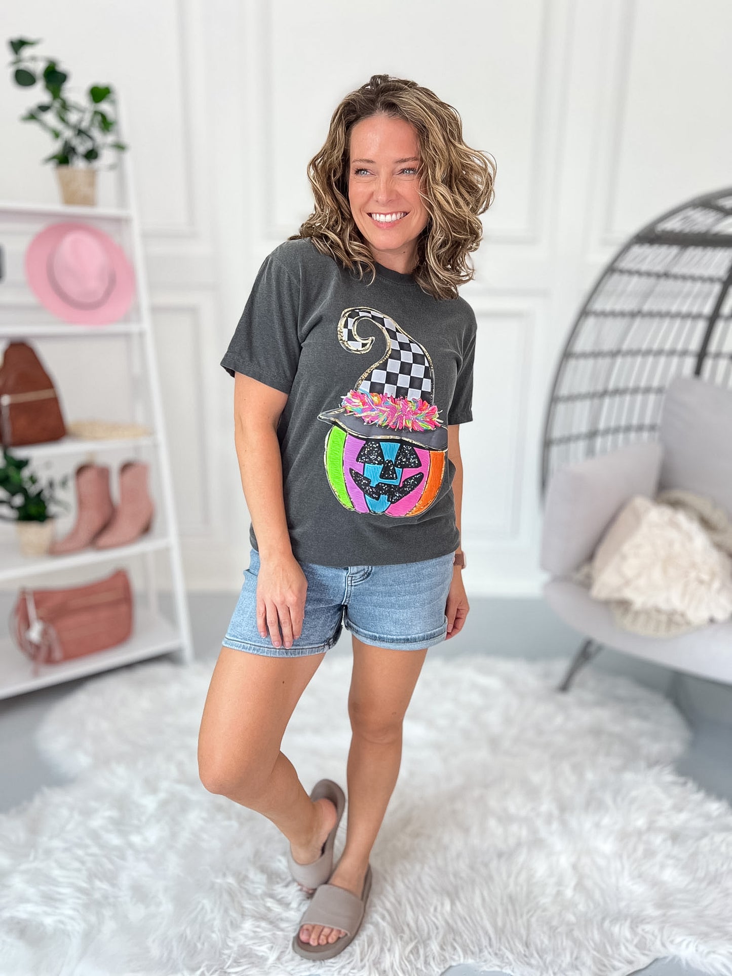 Preppy Pumpkin Graphic Tee