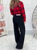 Showtime Superstar - Judy Blue Retro Wide Leg Black Jean