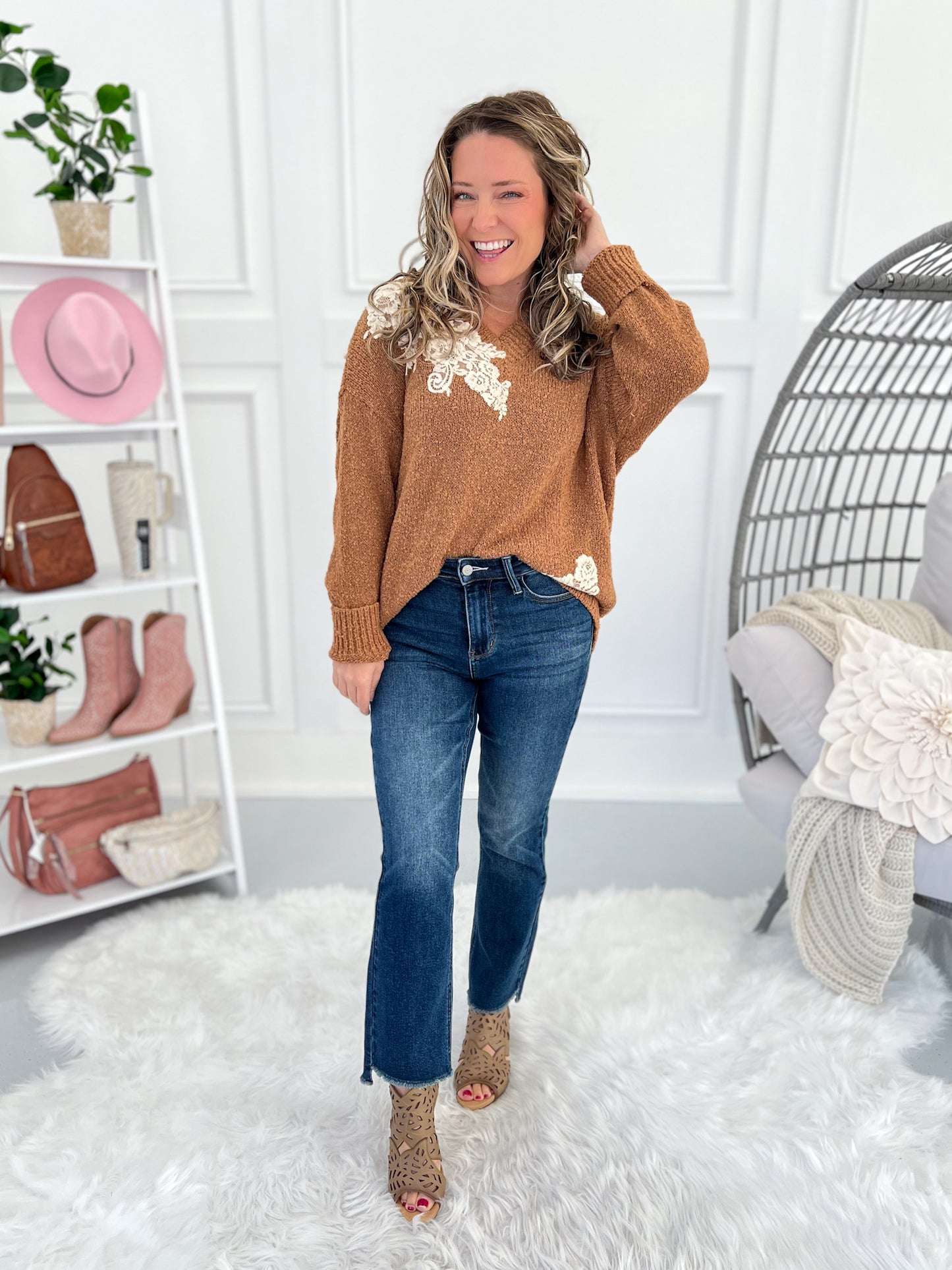 Kickstart My Style - Judy Blue Dark Wash Kick Flare Jeans