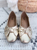 Corky's Sugar Rush Flat - Gold Crinkle Metallic