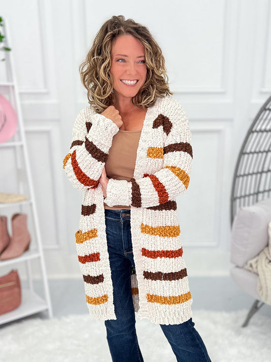 Gathered Together Knit Cardigan