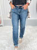 Life Of The Party - Judy Blue Bleach Splash Boyfriend Jeans