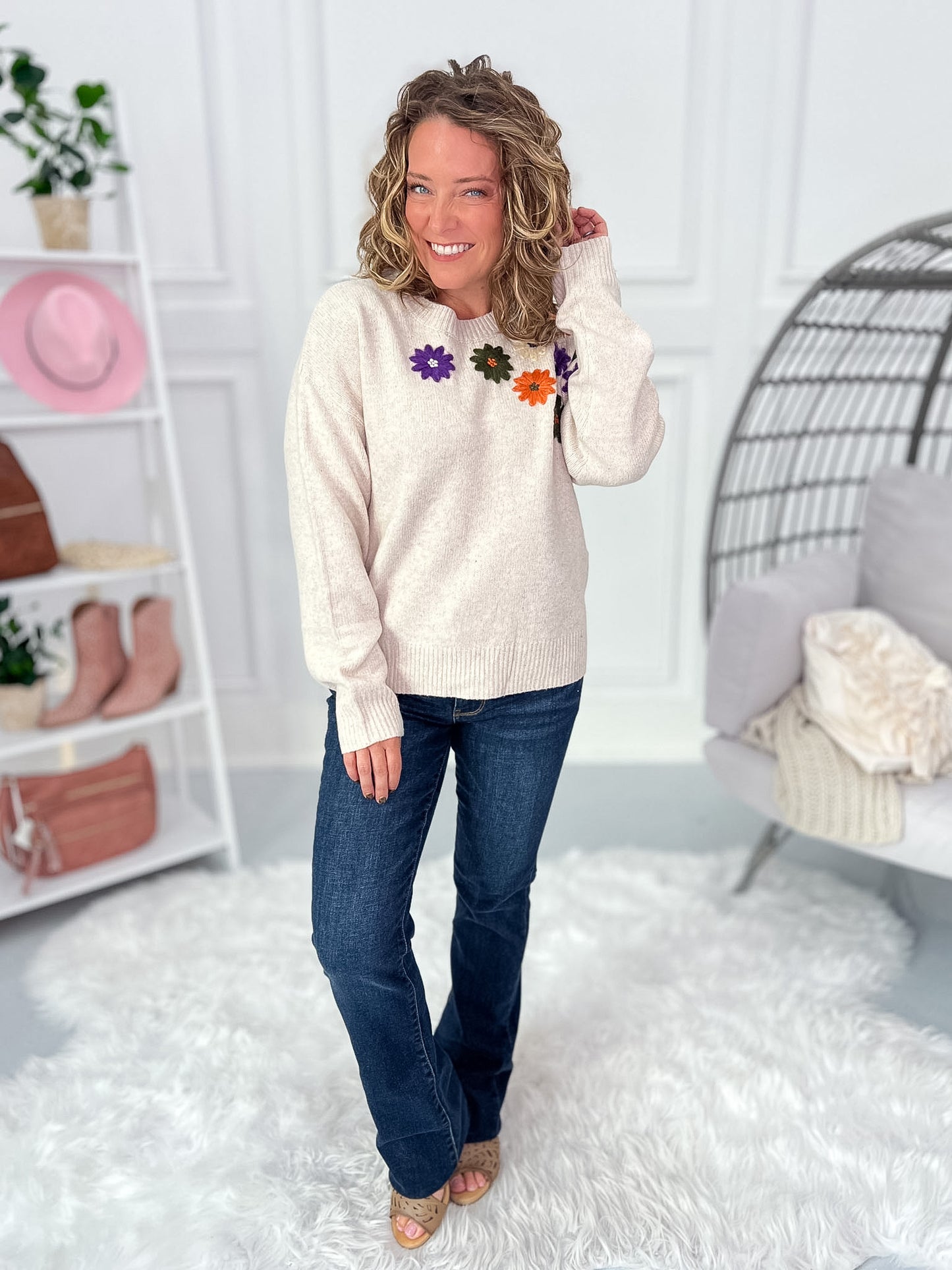 Bloom There It Is Sweater