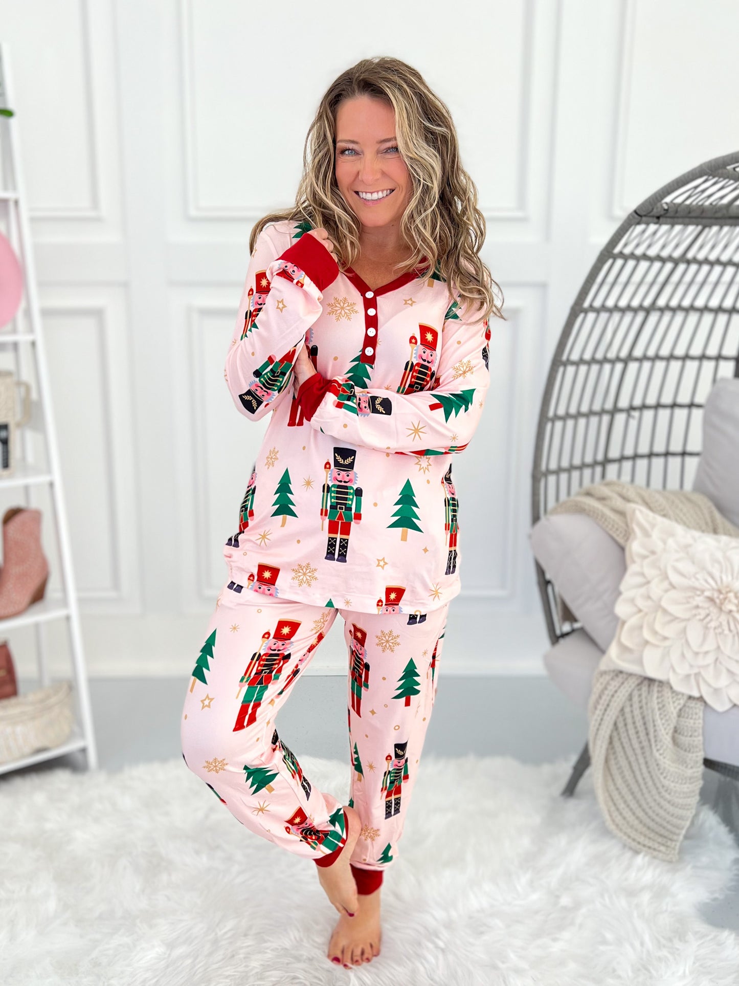 Crazy Soft Pajama Jogger Set - Nutcracker 2