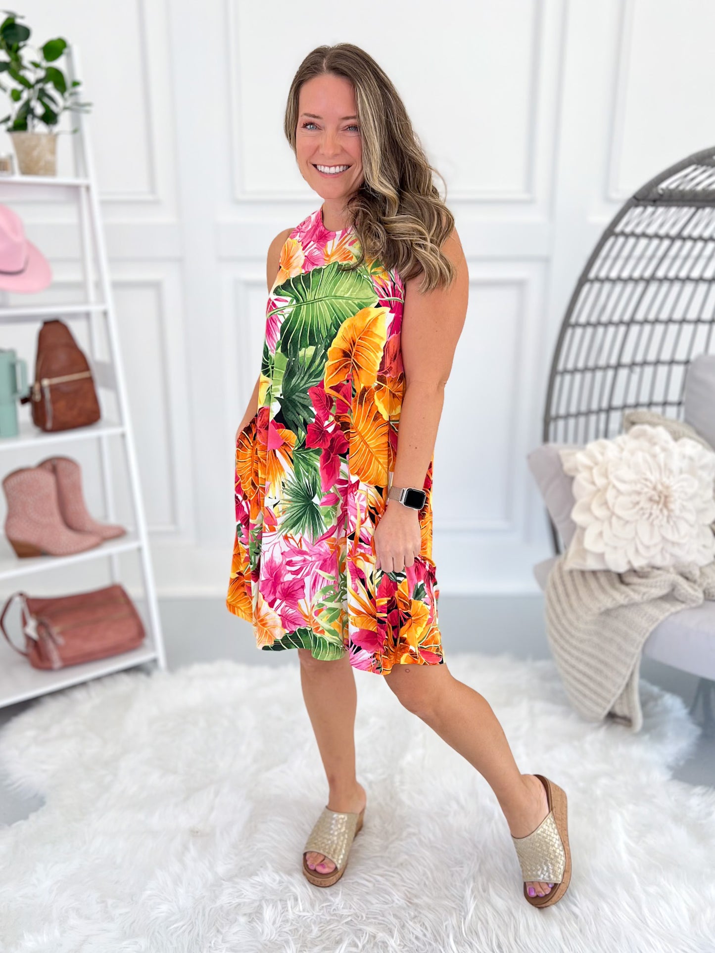 Truly Tropic Dress - Final Sale