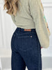 Short And Sweet - Judy Blue Braided Side Seam Cropped Wide Jeans