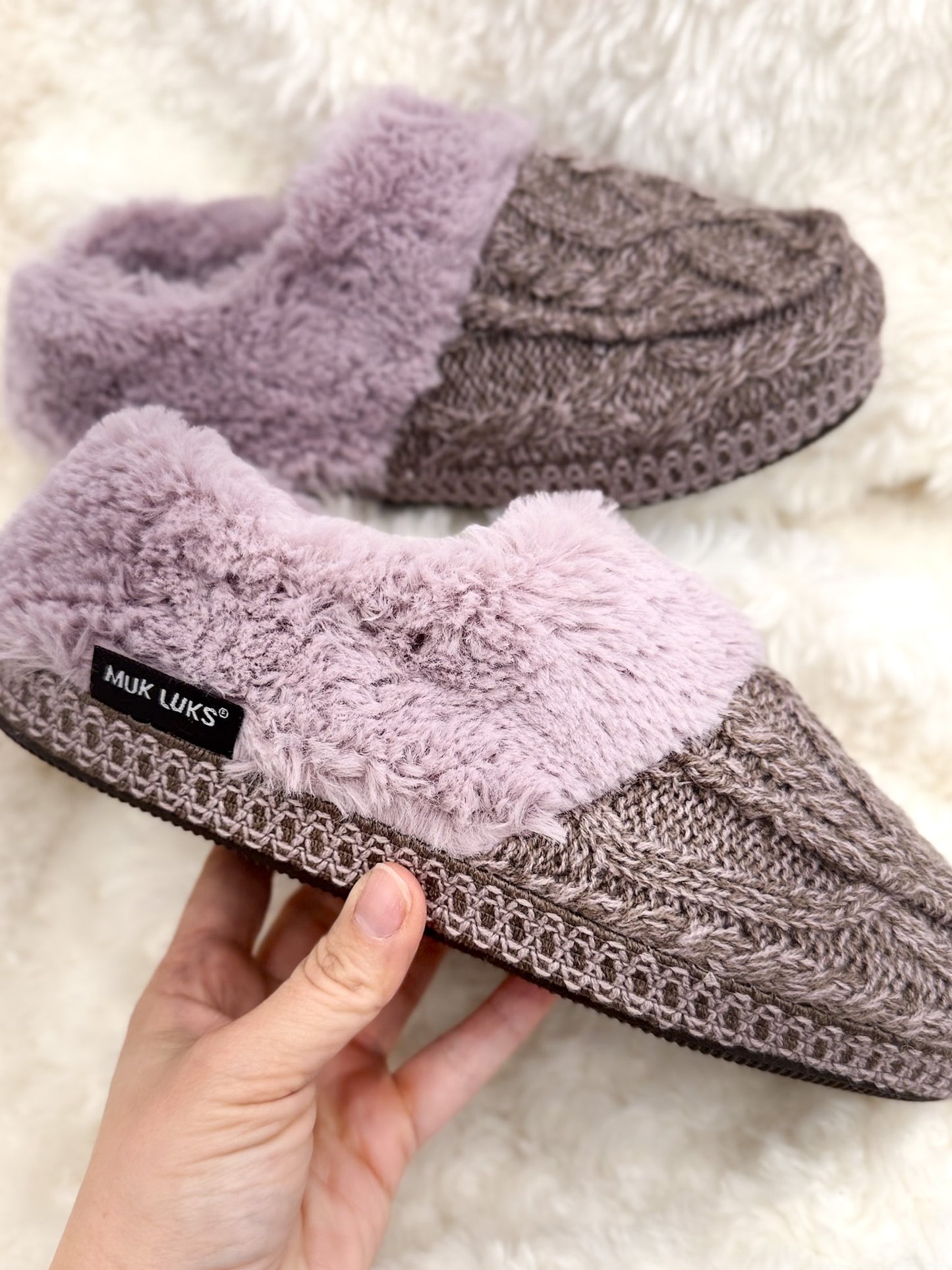 Muk Luks Moselle Slipper - Mauve