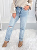 Stitch Happens - Judy Blue Repair Stitch Boyfriend Jeans