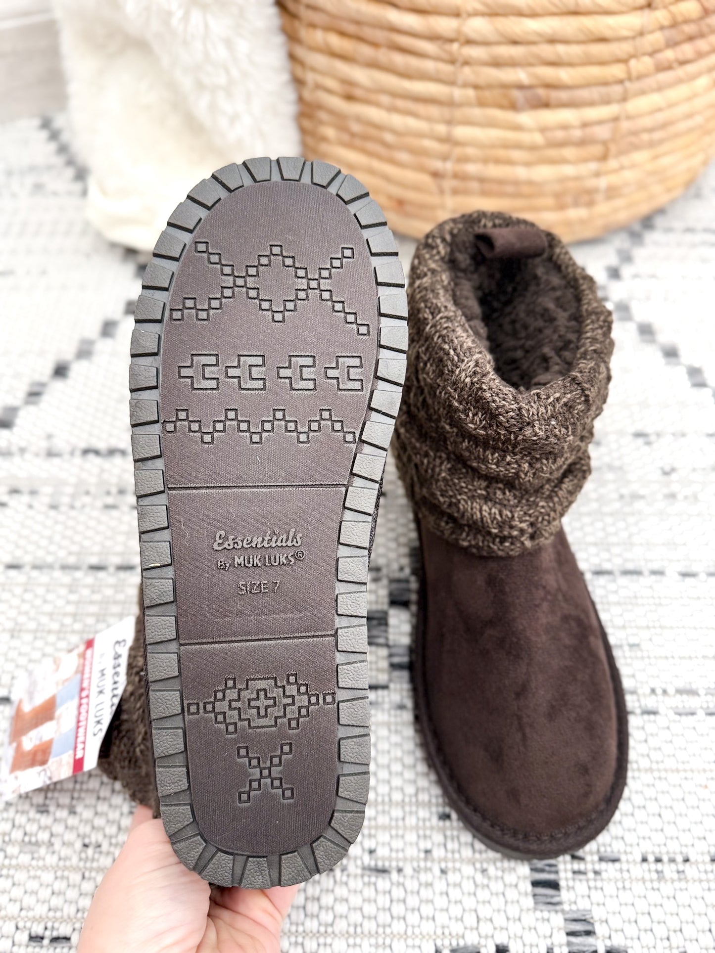 Muk Luks Laurel Boot - Brown Java