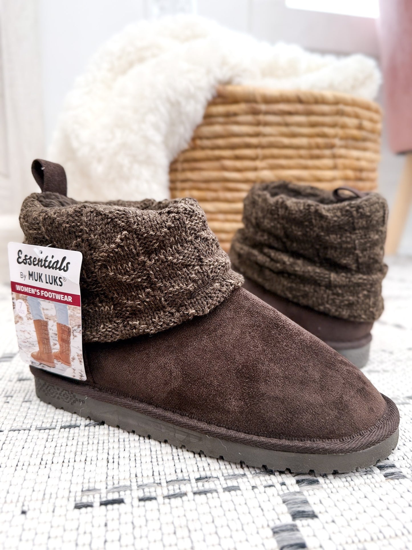 Muk Luks Laurel Boot - Brown Java