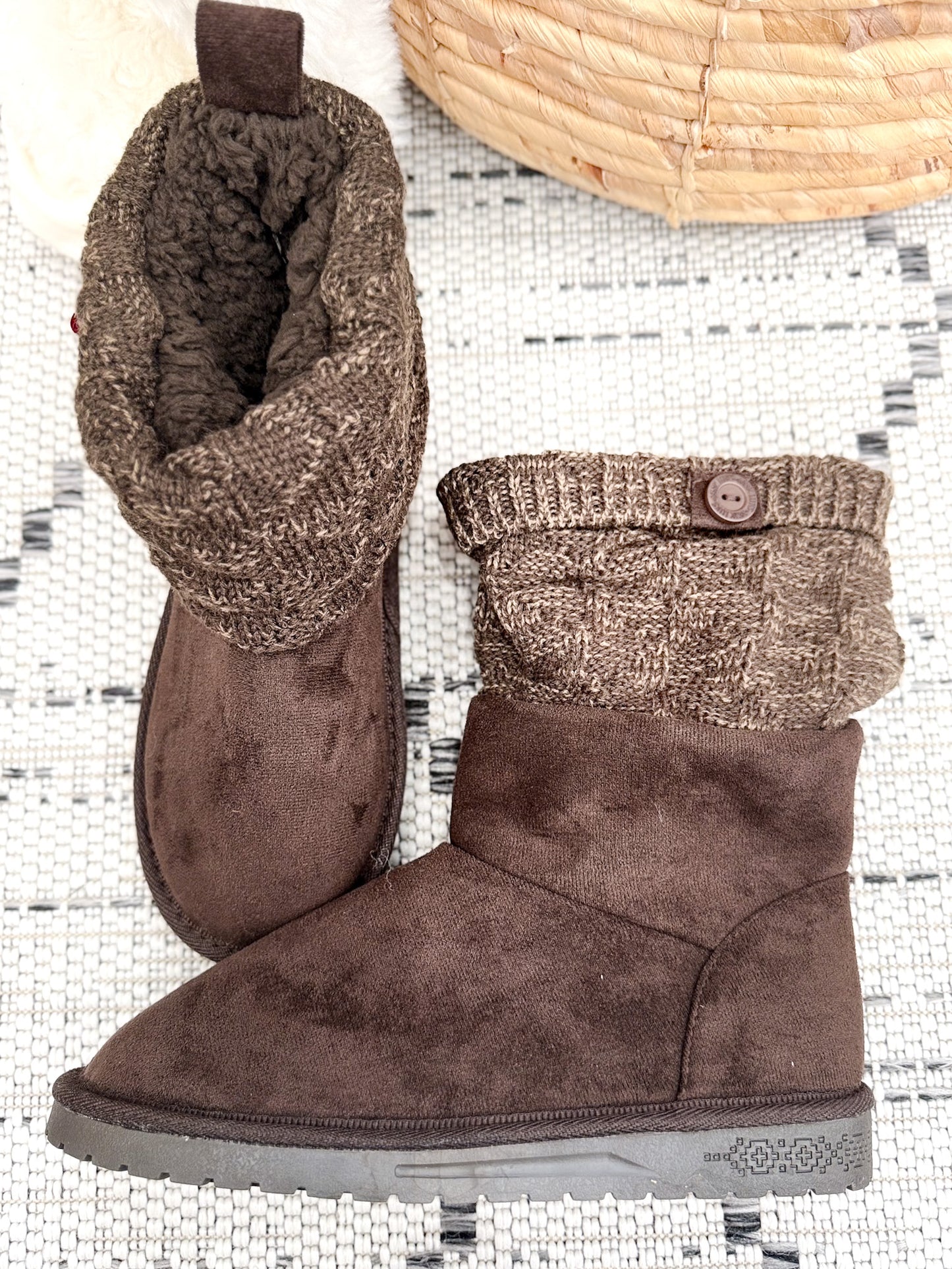 Muk Luks Laurel Boot - Brown Java