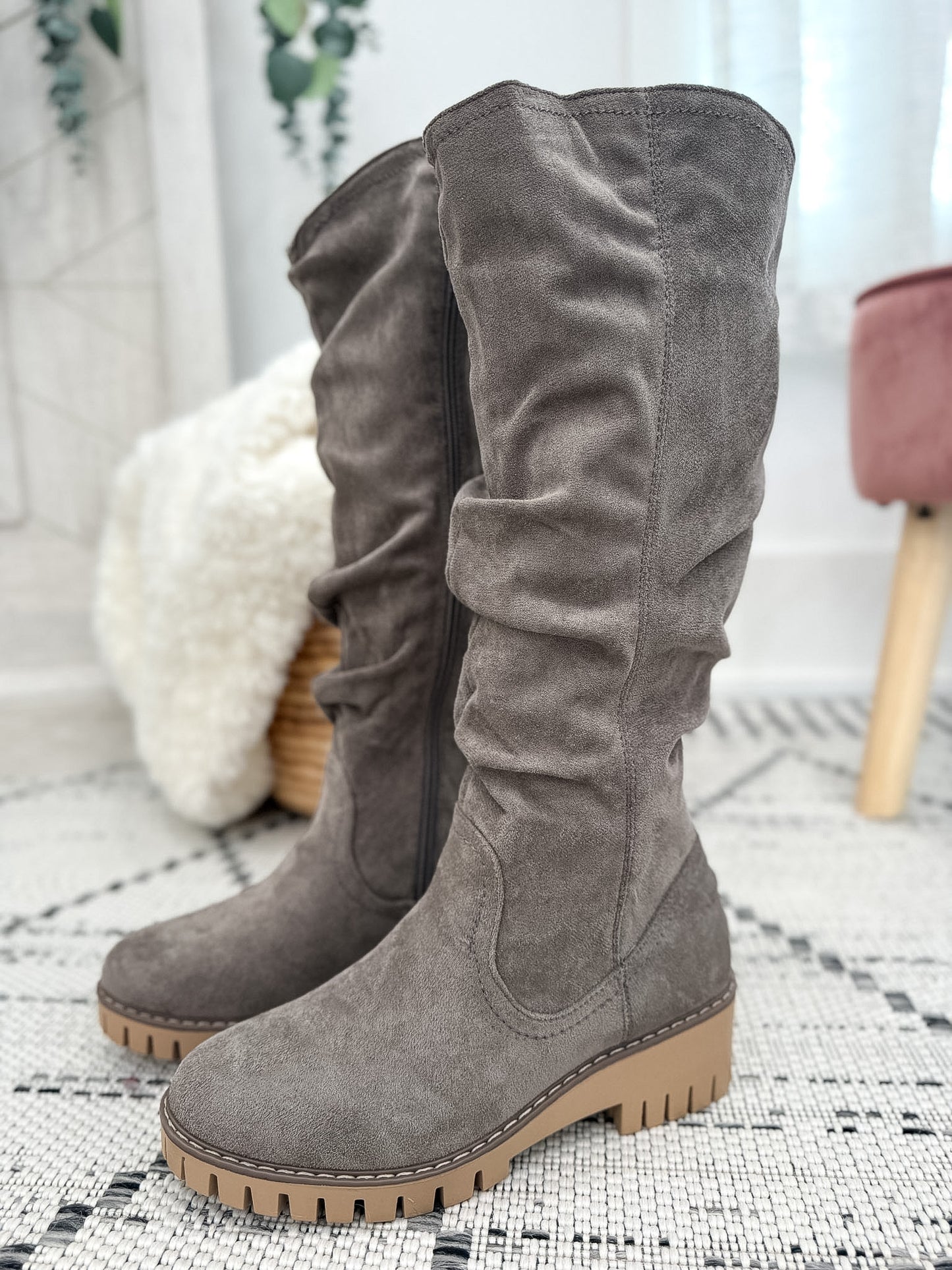 Very G Dashing Tall Boot - Grey