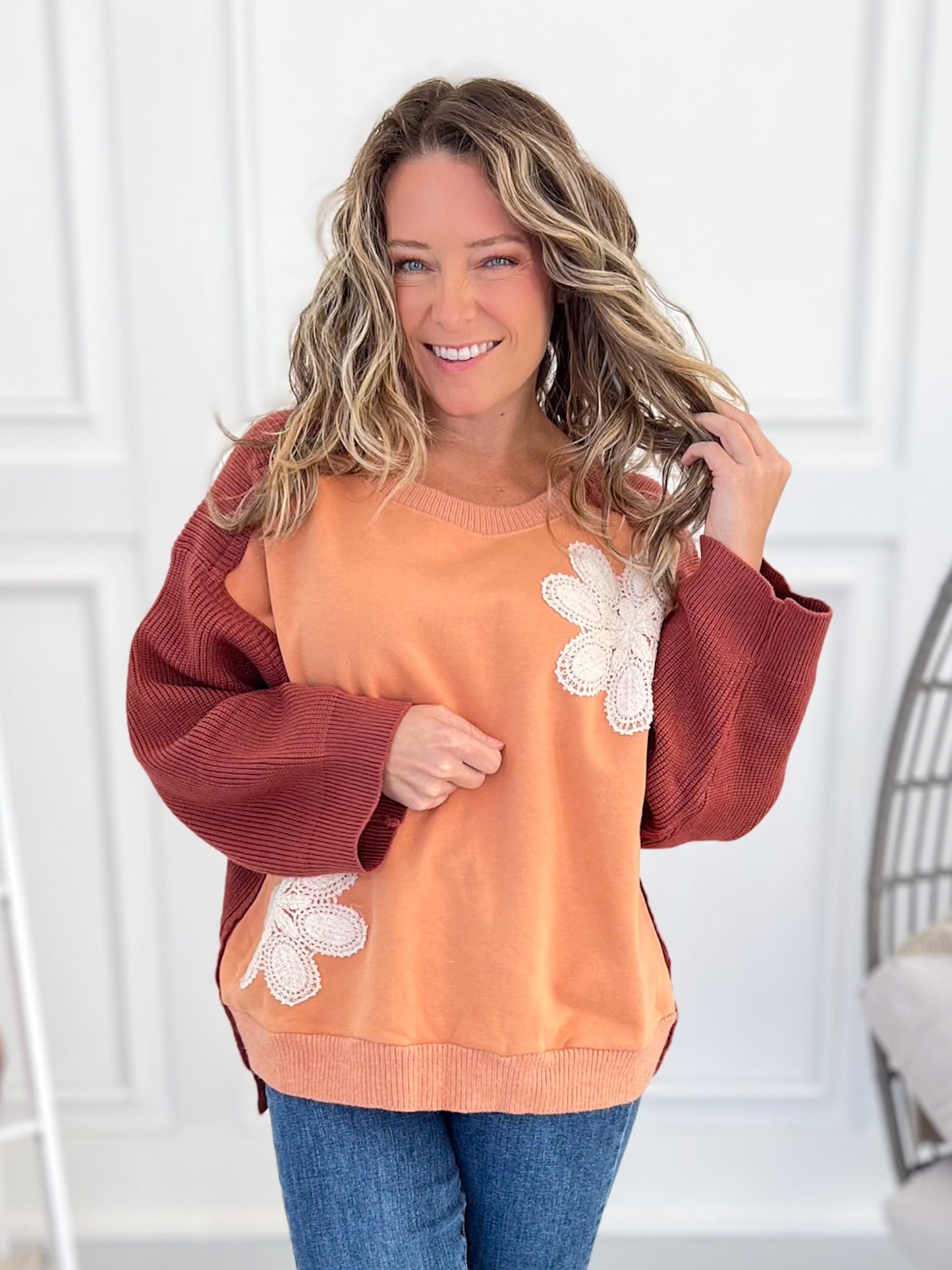 An Autumn Stroll Sweater