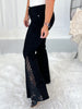 Moonlit Lace - Judy Blue Multi Inseam Lace Panel Flare Jean