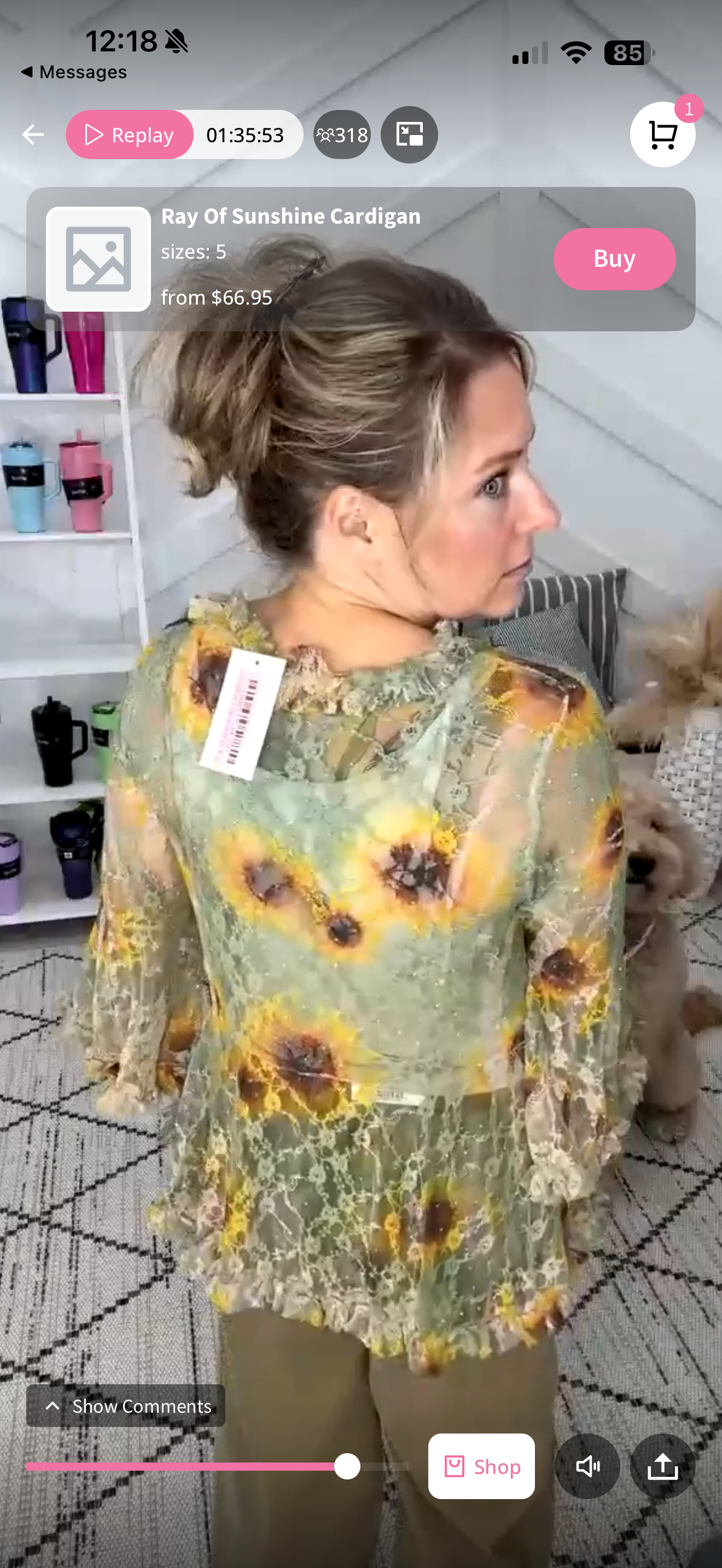 Ray Of Sunshine Cardigan