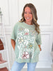 No Rain No Flowers Embroidery Top