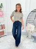 High Society - Judy Blue Luxe Retro Wide Leg Jean