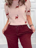 *DOOR BUSTER* Retro Rouge - Judy Blue Burgundy Retro Wide Leg Jean