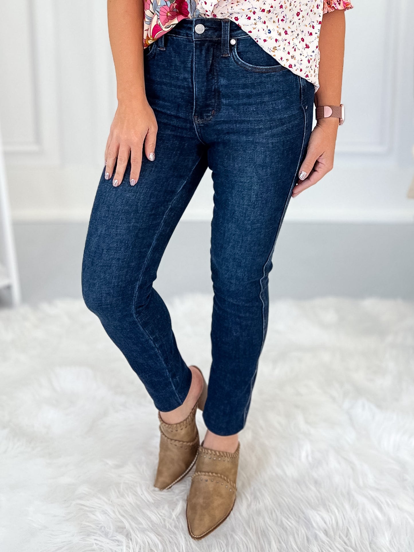 Still Got It - Judy Blue Tummy Control Rustic Indigo Skinny Jean