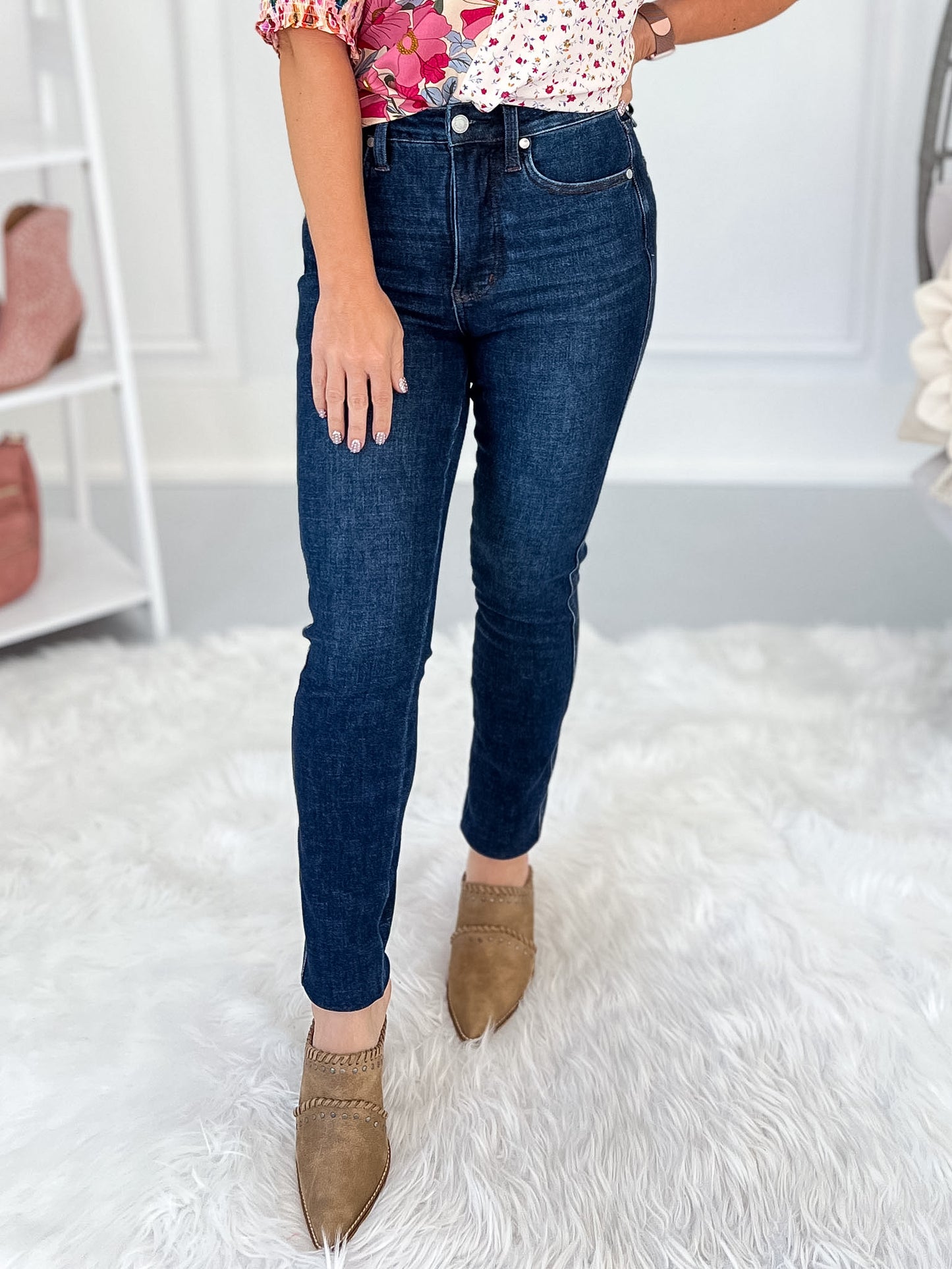 Still Got It - Judy Blue Tummy Control Rustic Indigo Skinny Jean
