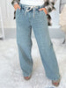 Comfort Calling - Judy Blue Knit Indigo Relaxed Pull On Jean