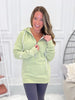 Vintage Wash Half-zip Hoodie