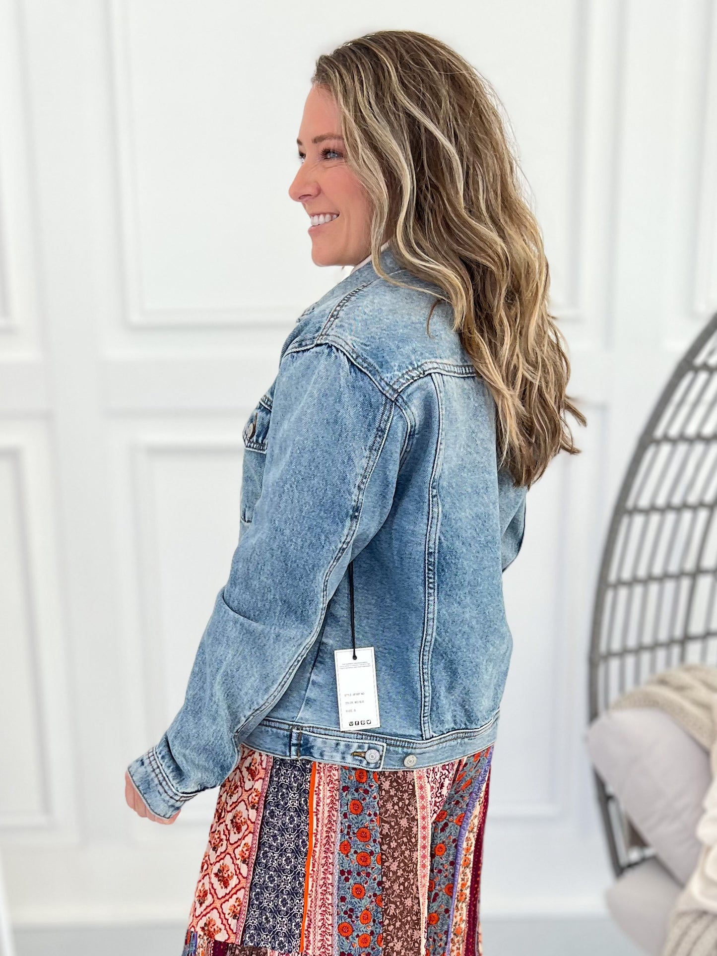 In True Form - Judy Blue Rigid Magic Denim Jacket