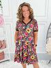 Crazy Soft Pajama Dress - Fall Floral