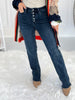 Super Fly - Judy Blue Hem Destroy Straight Jeans