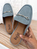 Corky's Charmer Flat Wedge - Blue Denim