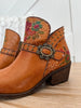 L'ARTISTE Dainty Lady Boot - Camel Multi