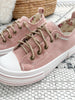 Very G Aman Suede Sneaker - Blush