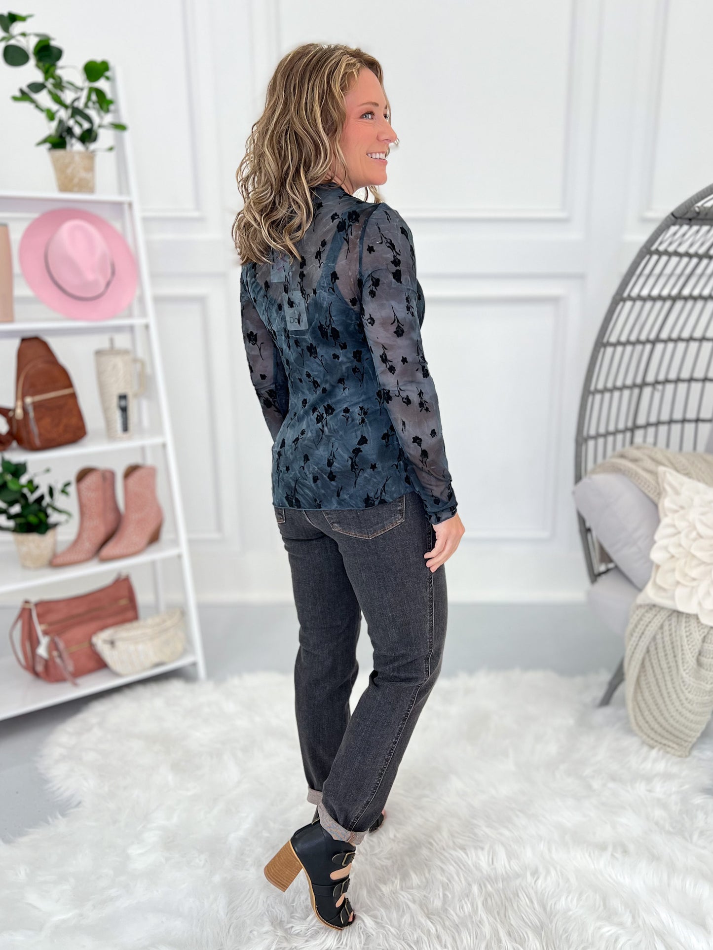 The Suite Life Mesh Top