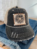 Assorted Quotes Distressed Trucker Hats - Bling