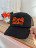 Howdy Witches Embroidered Trucker Hat