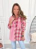 Plaid To Be Here Button Up