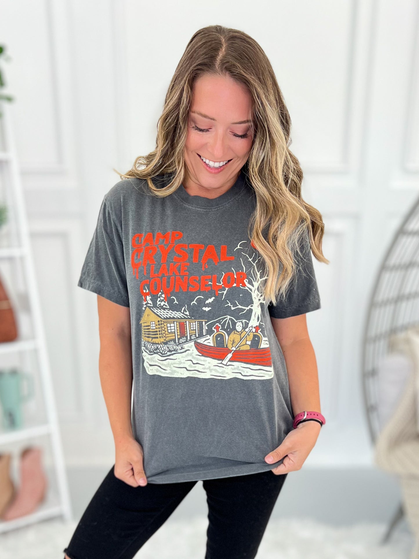 Camp Crystal Lake Counselor Graphic Tee