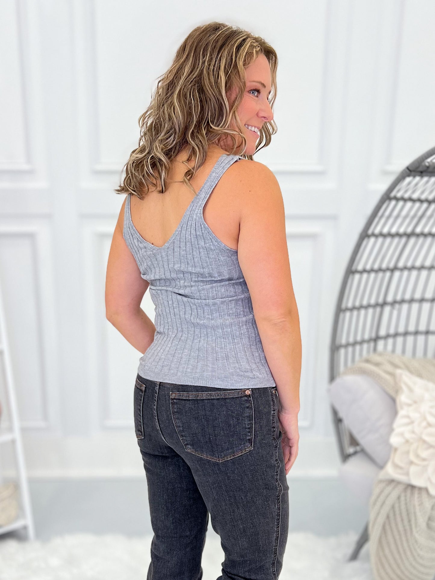 Inspired By You Tank - Grey