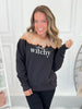 Feeling Witchy Bleached Crewneck Sweatshirt