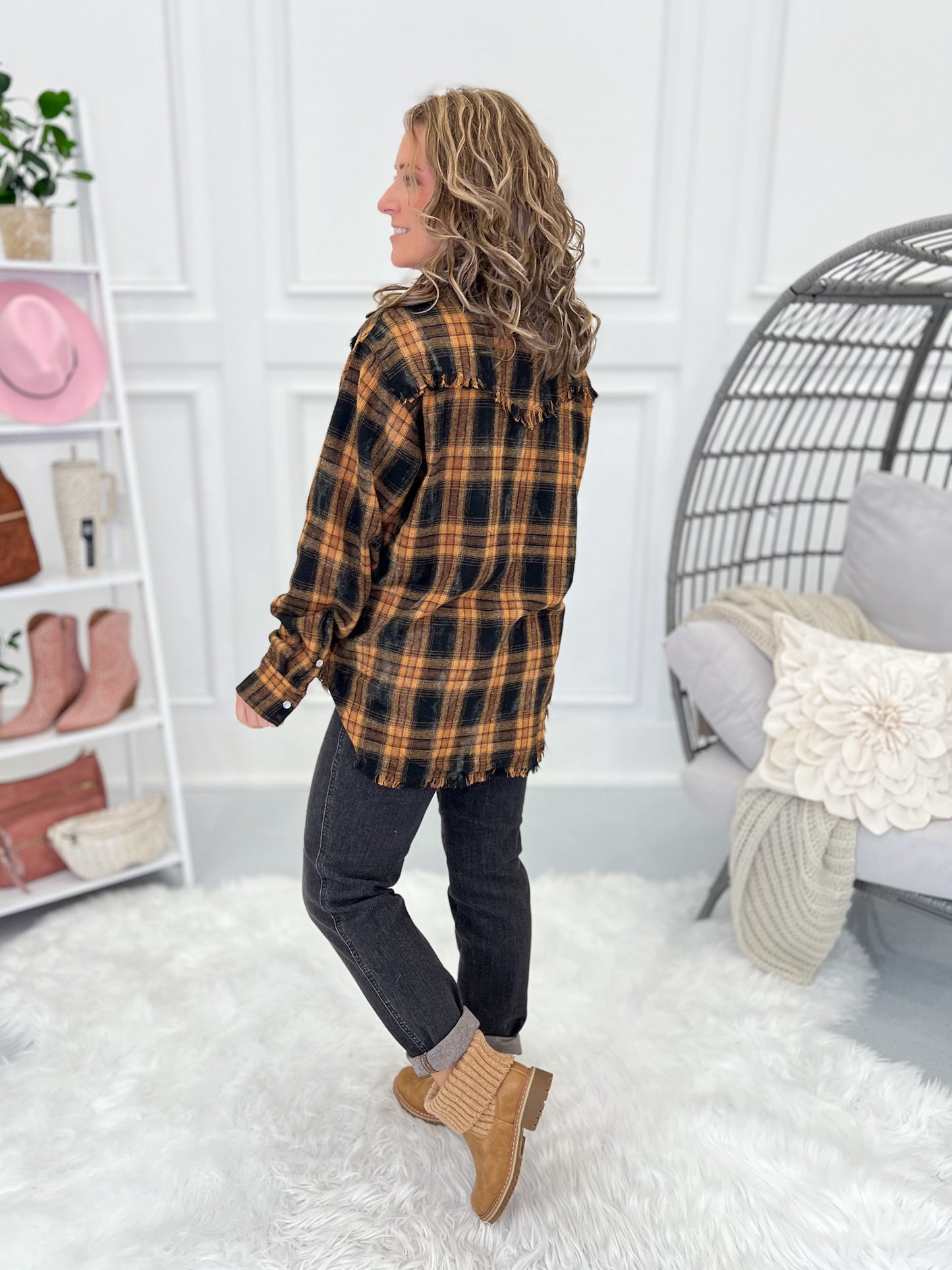 Glad You Came Button Up Top