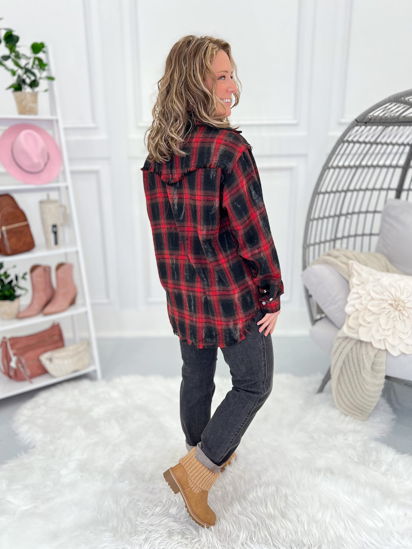 Glad You Came Button Up Top