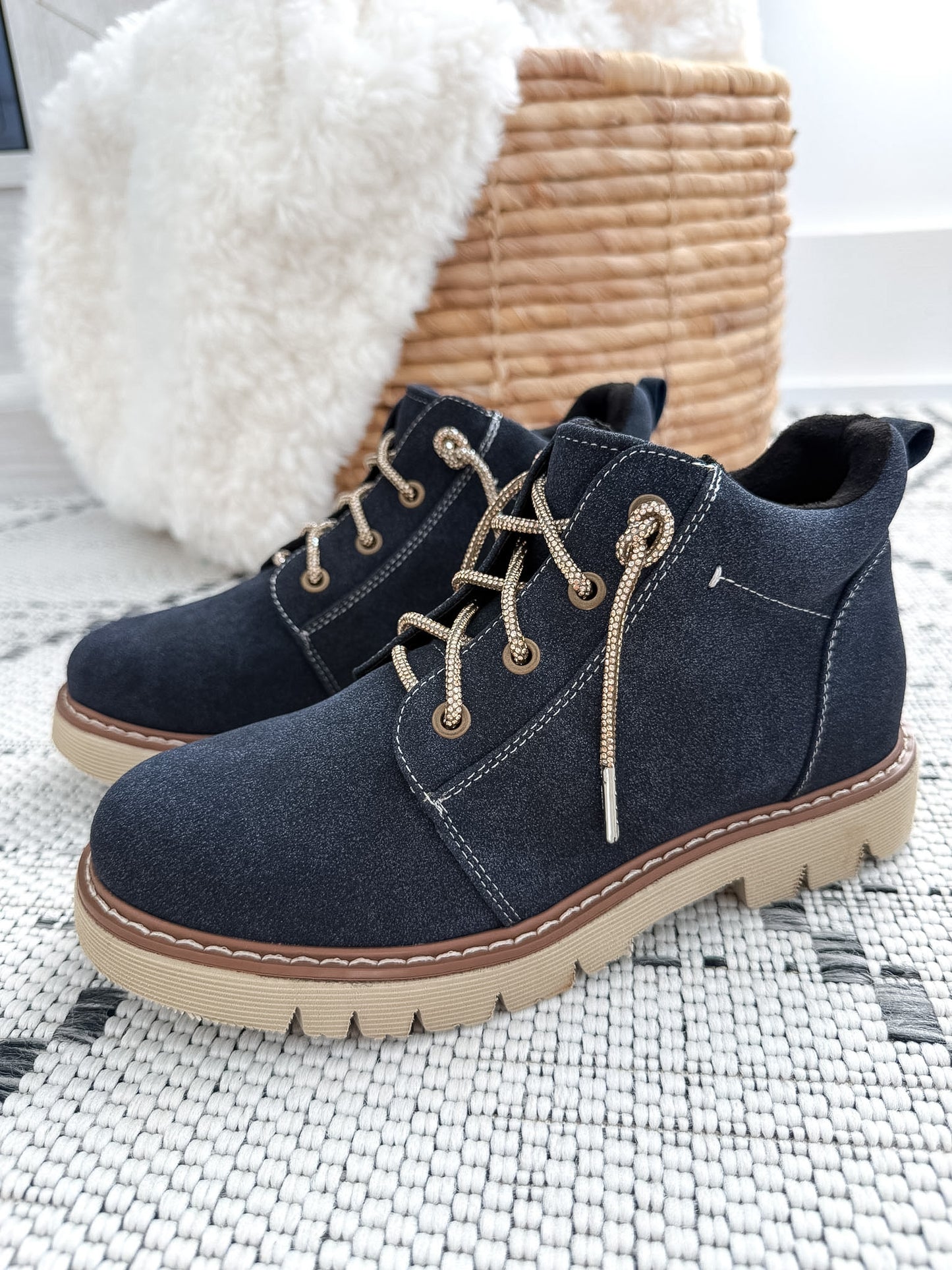 Very G Bernie Boot - Navy