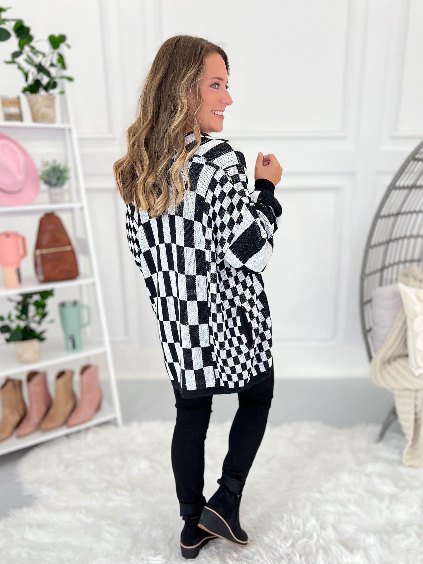 Crossing The Finish Line Cardigan