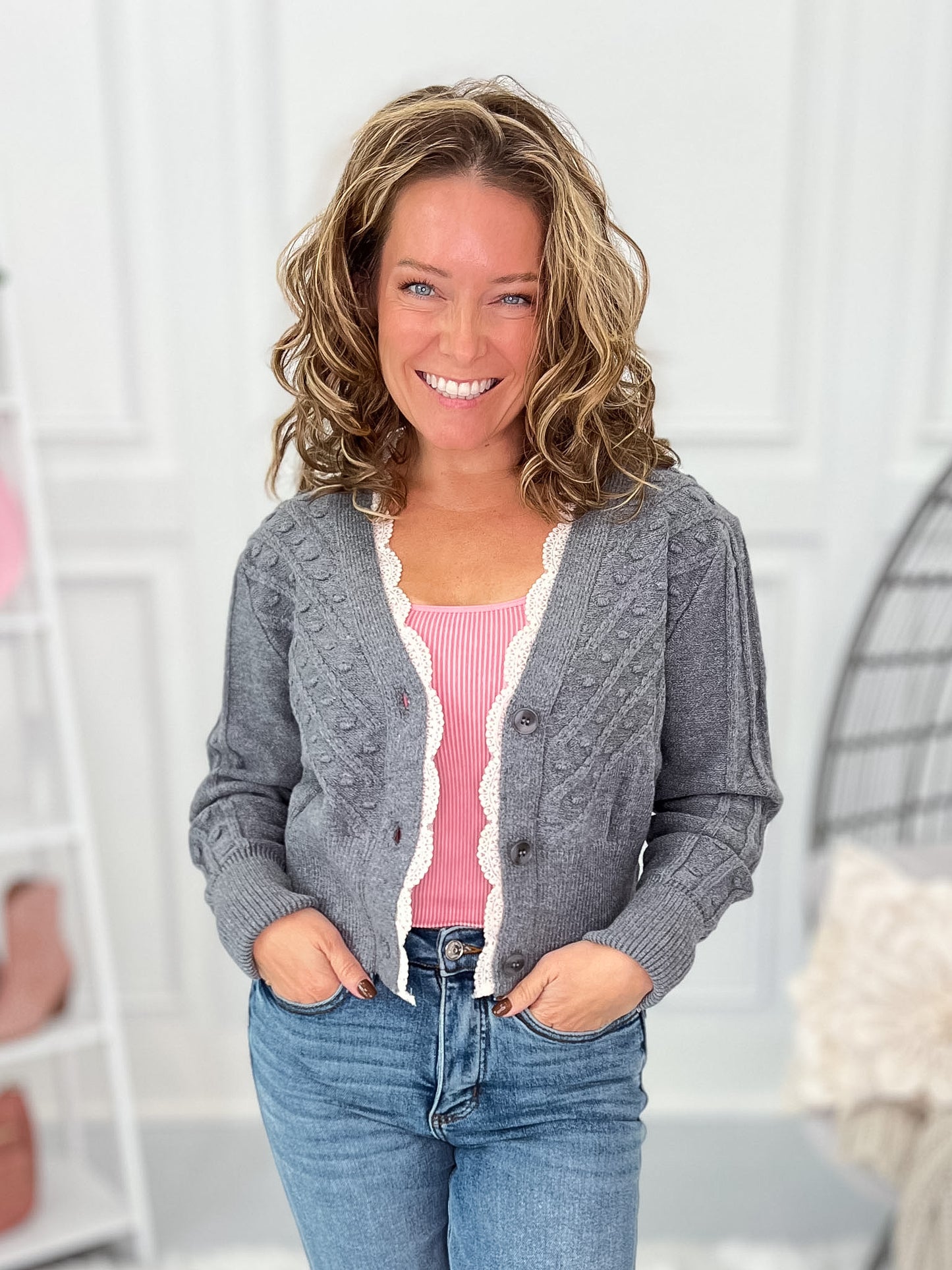 Away We Go Knit Cardigan