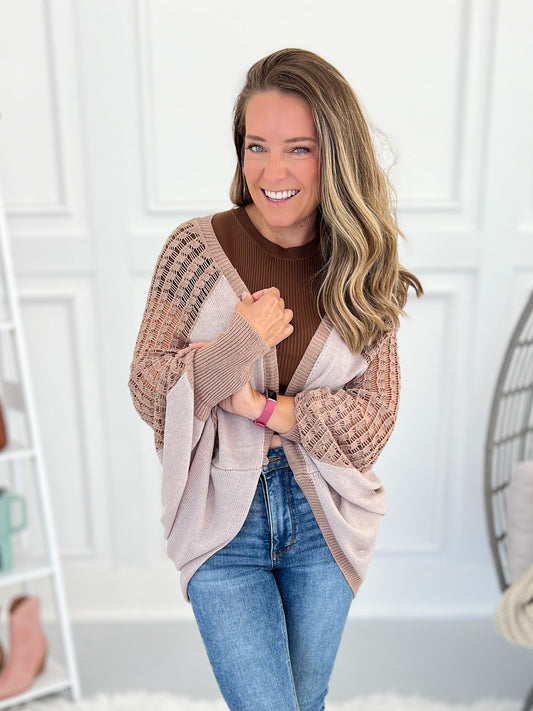 Let's Get Cozy Knit Cardigan