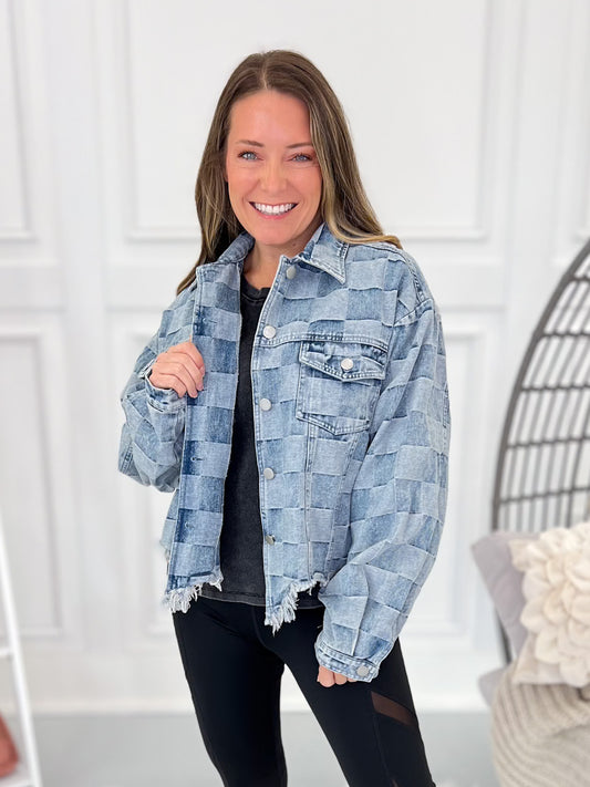 Out On The Dance Floor Denim Jacket