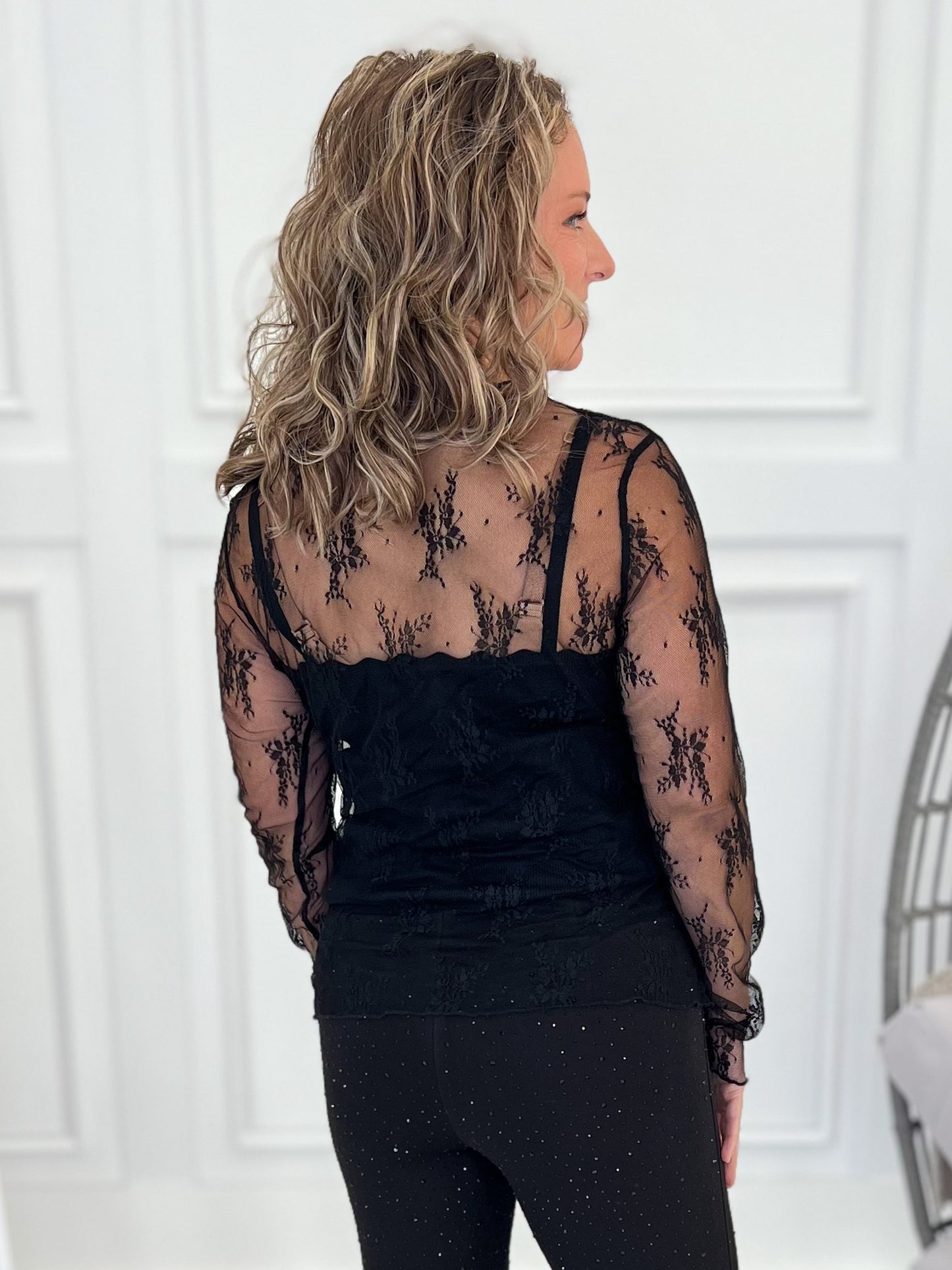 Charming Me Mesh Top