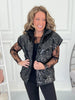 Sure To Shine Sequin Puffer Vest